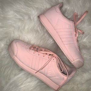 💗 BABY PINK ADIDAS SOMOAS 💗